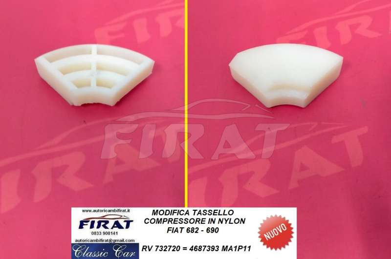 TASSELLO COMPRESSORE FIAT 682 - 690 MODIFICA (732720)